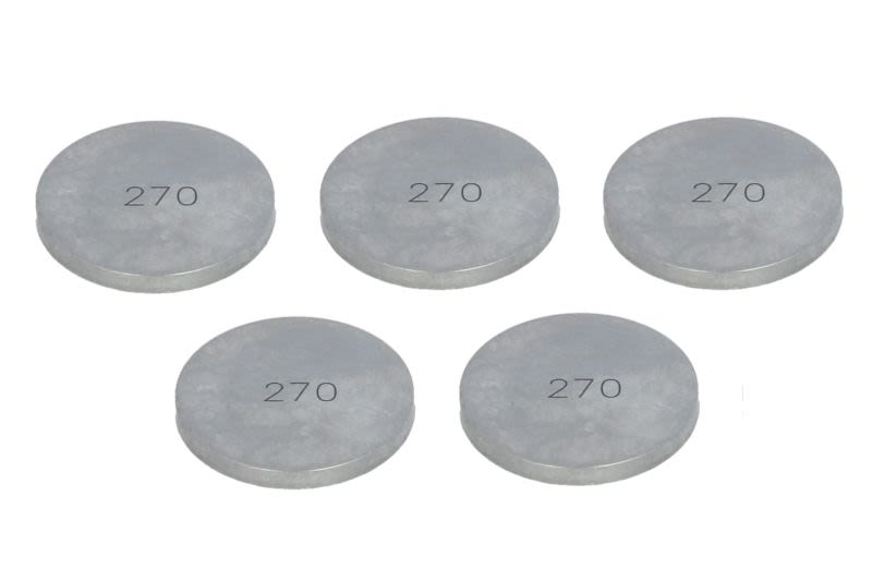 Set pastile reglaj joc supape TOURMAX · Ø25 × 2,7 mm