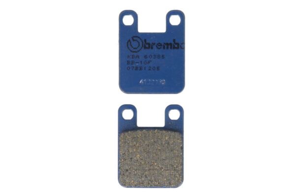 Set plăcuțe frână disc BREMBO înălțime 45,4 mm, lungime 35,7 mm, lățime 35,7 mm, față