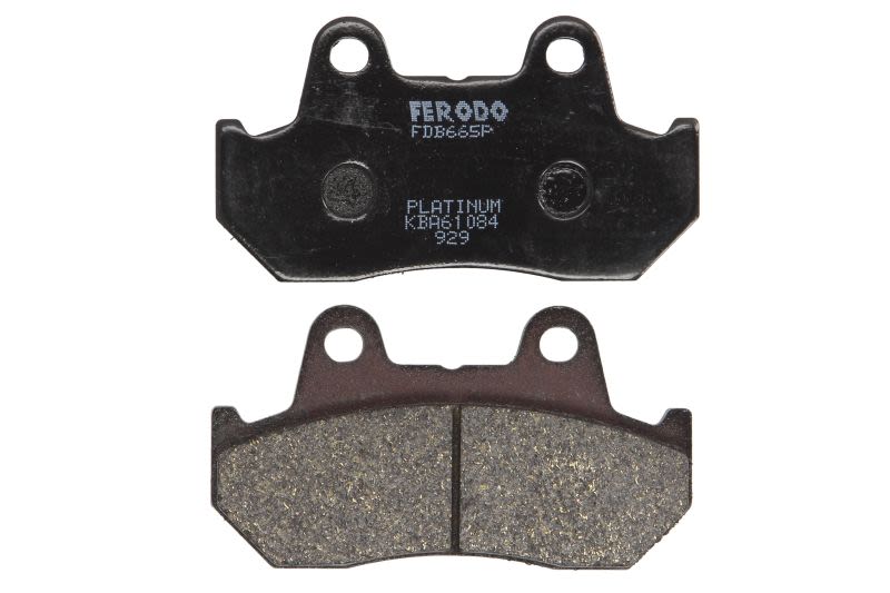 Set plăcuțe frână disc FERODO înălțime 49,0 mm, lungime 90,0 mm, spate, material Platină