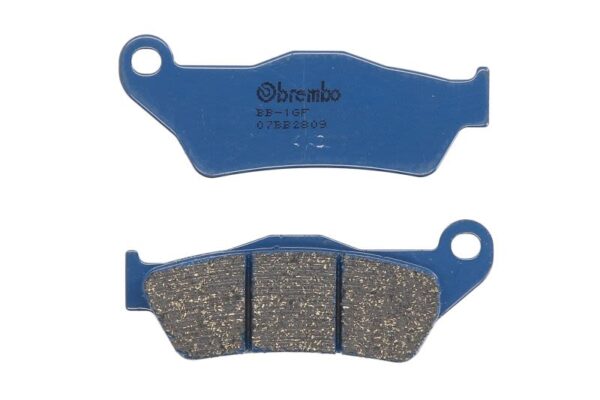 Set plăcuțe frână disc BREMBO spate, carbon, utilizare oe equivalent, 10,1 mm pentru BMW HP2, K, R, S 850-1300 1993-2018
