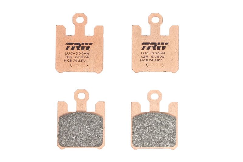 Set plăcuțe frână disc TRW înălțime 49,45 mm, lungime 38,7 mm, SV, față