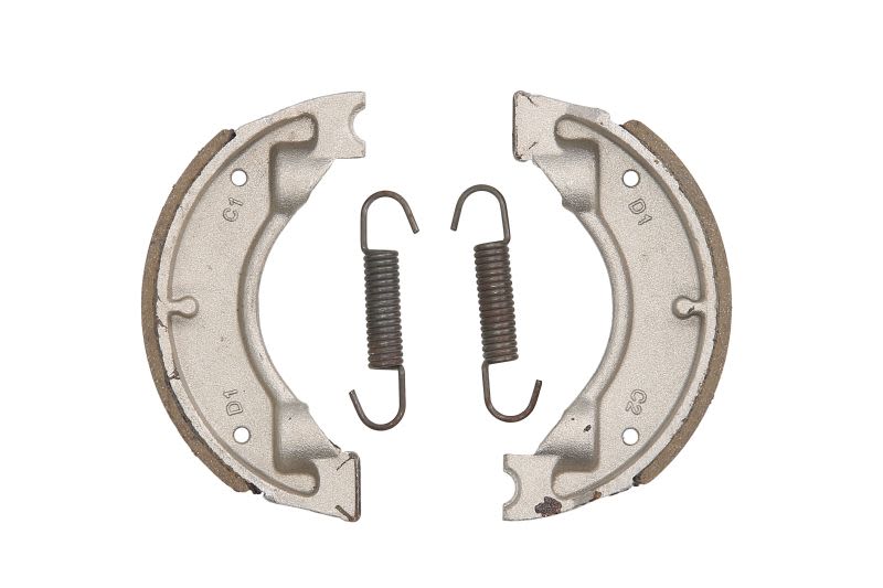 Set saboti frână FERODO diametru 110,0 mm, lățime 25,0 mm, față, cu arcuri Da