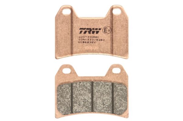 Set plăcuțe frână disc TRW înălțime 55,5 mm, lungime 74,9 mm, SV, față