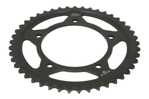 Foaie lanț JT diametru 10,5 mm, diametru 120,0 mm, culoare negru, material Oțel