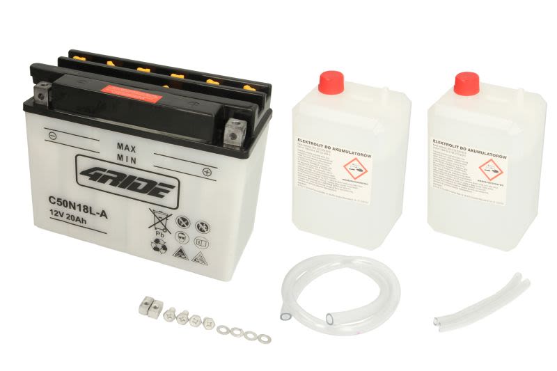 Baterie pornire 4 RIDE 206 × 91 × 163 mm, 12 V, 20 Ah, 280 A, C50N18L-A