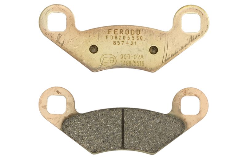 Set plăcuțe frână disc FERODO înălțime 39,5 mm, lungime 97,0 mm, SG, față