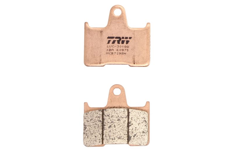 Set plăcuțe frână disc TRW înălțime 57,1 mm, lungime 59,7 mm, SH, spate