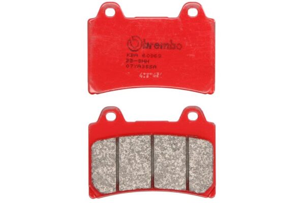 Set plăcuțe frână disc BREMBO înălțime 53,9 mm, lungime 74,3 mm, SA, față