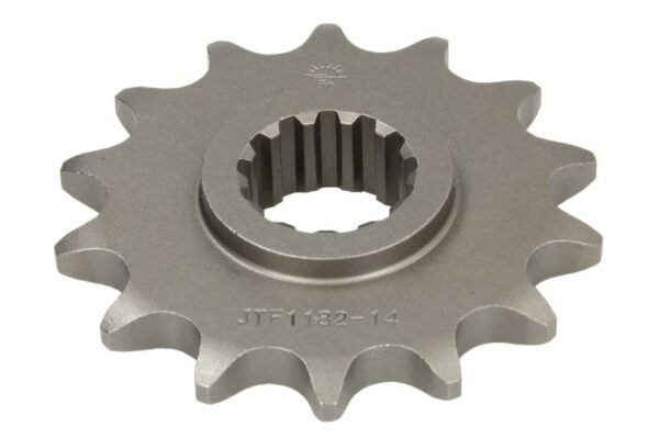 Pinion lanț JT față, lanț 525, 14 dinți, oțel pentru TRIUMPH DAYTONA, SPEED FOUR, TT 600/650 2000-2005