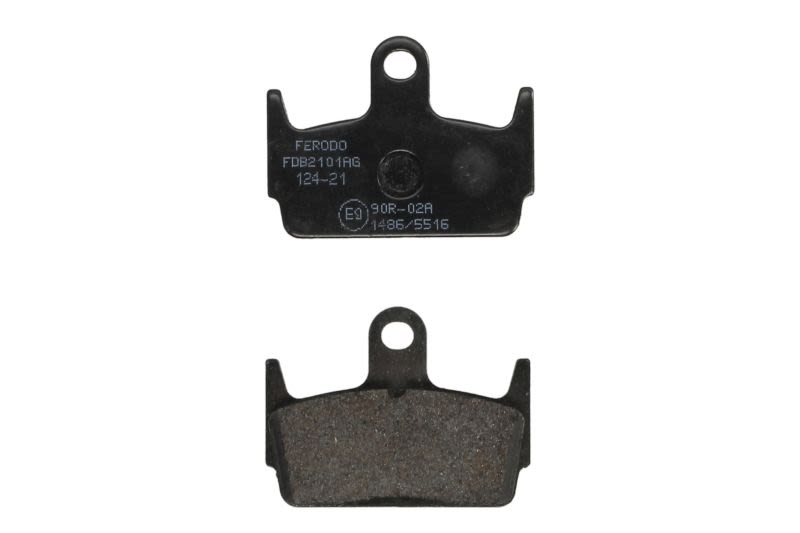 Set plăcuțe frână disc FERODO înălțime 44,6 mm, lungime 59,1 mm, AG, spate