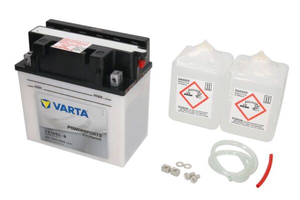 Baterie pornire VARTA 176 × 101 × 176 mm, 12 V, 19 Ah, 240 A, YB16CL-B pentru BOMBARDIER QUEST 50