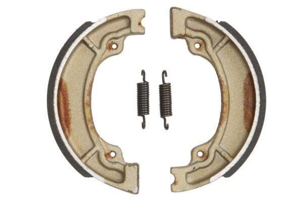 Set saboti frână FERODO spate, 130 × 22 mm pentru HYOSUNG GV, KARION, XRX; SUZUKI RM 125/250/465 1981-2006