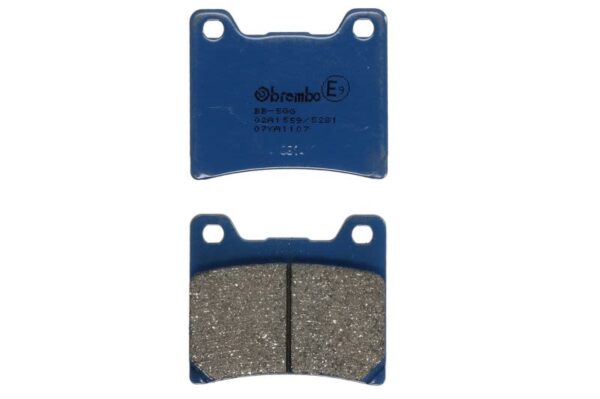 Set plăcuțe frână disc BREMBO înălțime 57,7 mm, lungime 63,3 mm, lățime 63,5 mm, față