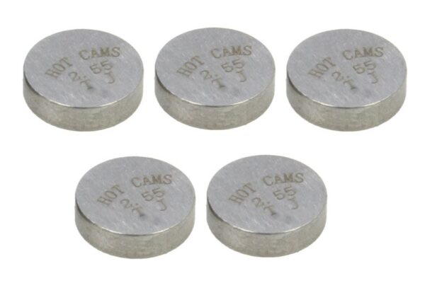 Set pastile reglaj joc supape 4 RIDE diametru 9,48 mm, tip motor 4T, grosime 2,55 mm