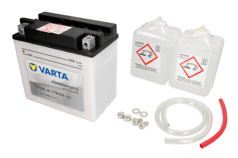 Baterie pornire VARTA 158 × 89 × 162 mm, 12 V, 16 Ah, 200 A, YB16B-A