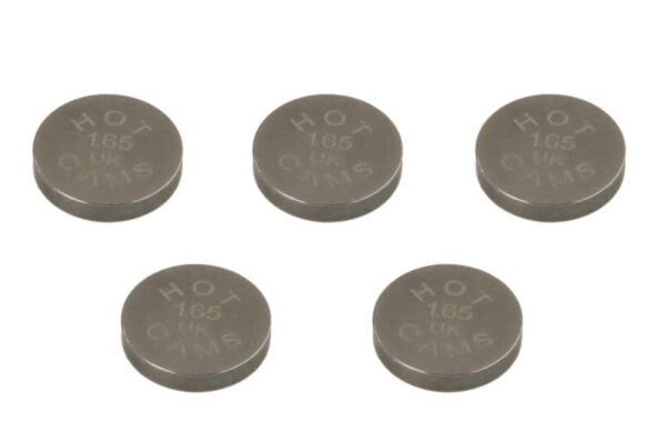 Set pastile reglaj joc supape 4 RIDE diametru 9,48 mm, tip motor 4T, grosime 1,65 mm