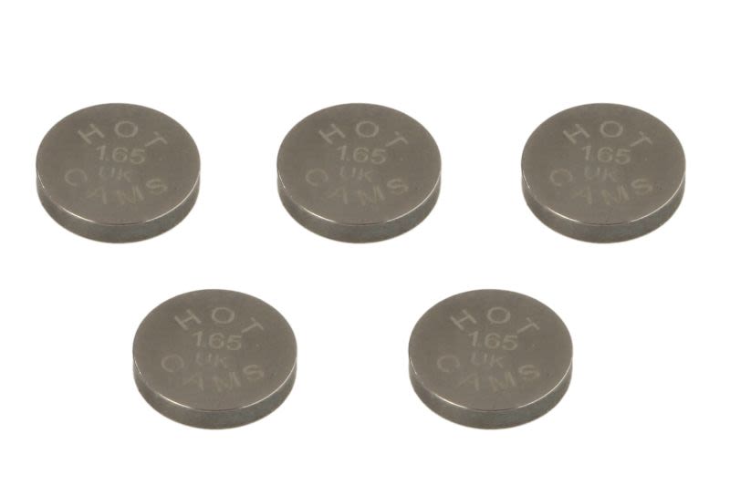 Set pastile reglaj joc supape 4 RIDE diametru 9,48 mm, tip motor 4T, grosime · Ø9,48 × 1,65 mm