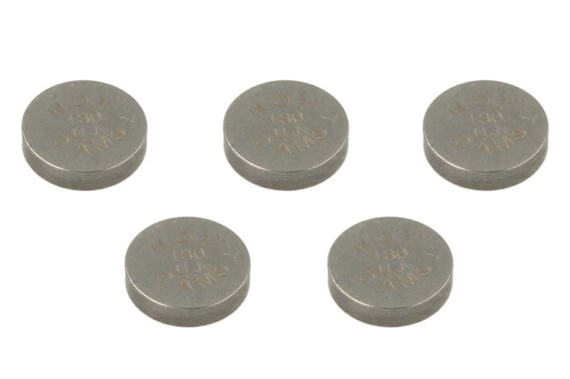 Set pastile reglaj joc supape 4 RIDE diametru 7,48 mm, tip motor 4T, grosime · Ø7,48 × 1,8 mm