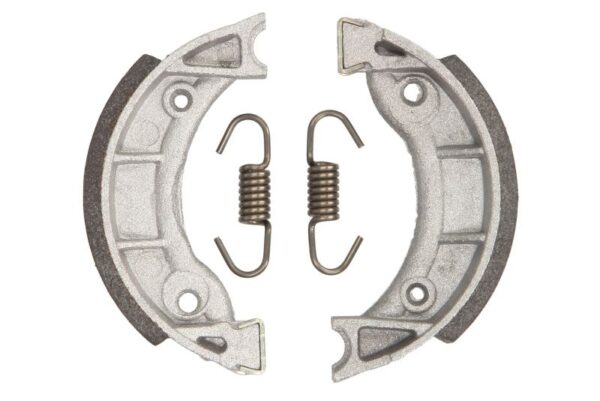 Set saboti frână RMS față/spate, 90 × 18 mm pentru PIAGGIO/VESPA CIAO 50 1975-1977