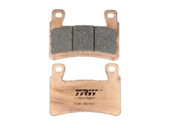 Set plăcuțe frână disc TRW înălțime 54,9 mm, lungime 74,5 mm, SV, față