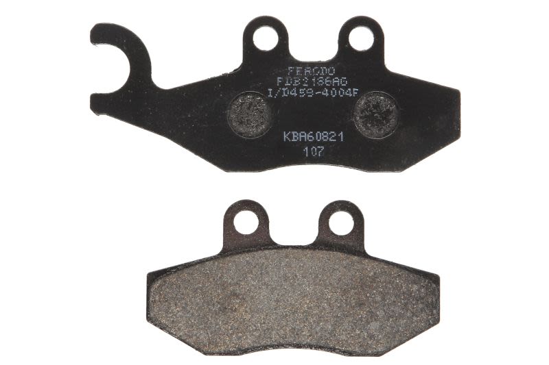 Set plăcuțe frână disc FERODO înălțime 41,2 mm, înălțime 2 41,2 mm, lungime 97,1 mm, lungime 2 77,2 mm