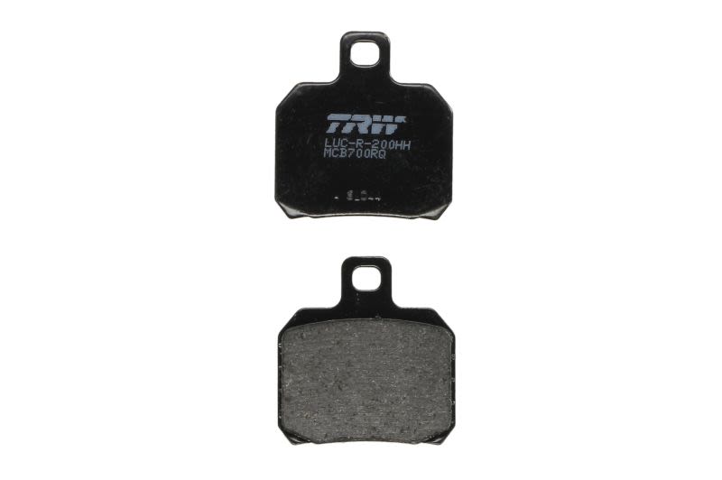 Set plăcuțe frână disc TRW înălțime 54,5 mm, lungime 49,23 mm, RQ, spate