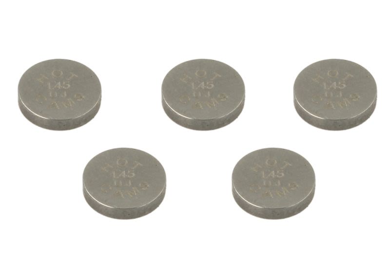 Set pastile reglaj joc supape 4 RIDE diametru 7,48 mm, tip motor 4T, grosime · Ø7,48 × 1,45 mm