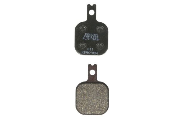 Set plăcuțe frână disc FERODO față, platină P, 49,7 × 33,6 × 7 mm