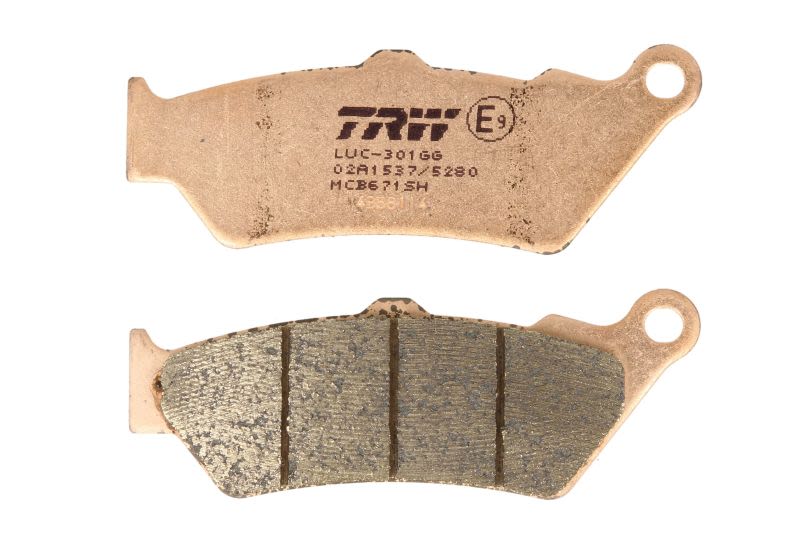 Set plăcuțe frână disc TRW înălțime 40,1 mm, lungime 108,5 mm, SH, spate
