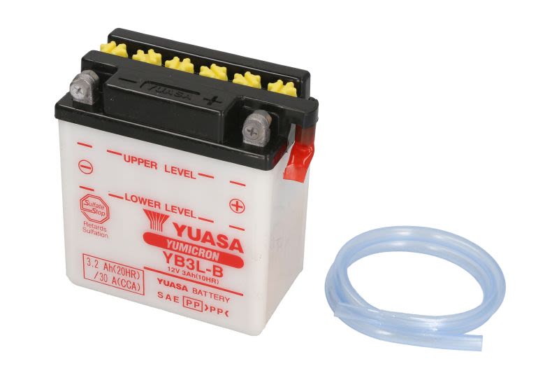 Baterie pornire YUASA 99 × 57 × 111 mm, 12 V, 3 Ah, 30 A, 0,24 l, YB3L-B