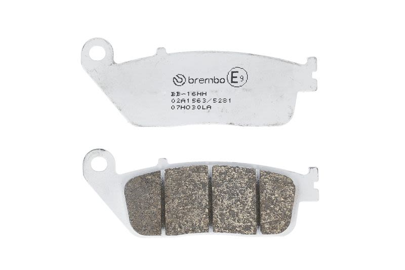 Set plăcuțe frână disc BREMBO înălțime 38,9 mm, lungime 102,1 mm, lățime 102,1 mm, față