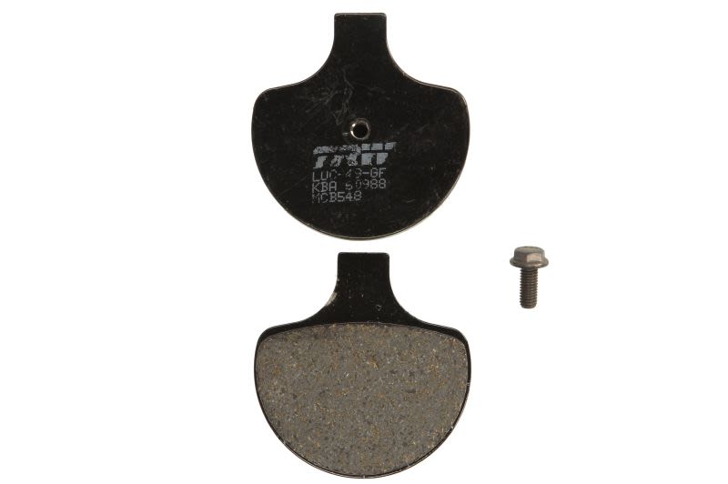 Set plăcuțe frână disc TRW înălțime 53,2 mm, lungime 91,7 mm, față, material Organic