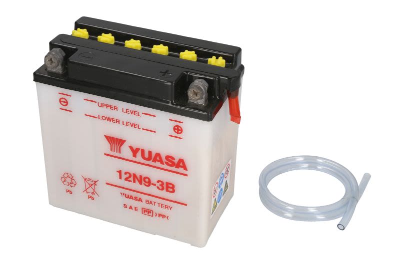 Baterie pornire YUASA 10,0 Ah, cantitate necesară de electrolit 0,6 l, înălțime 139,0 mm, lungime 135,0…