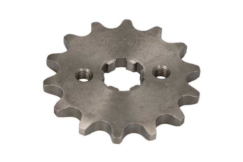 Pinion lanț INPARTS față, lanț 420, 14 dinți, oțel