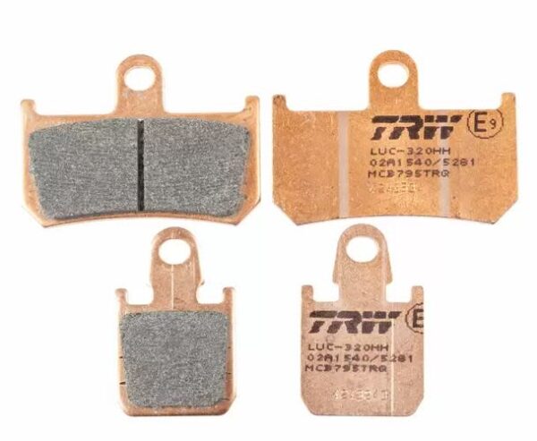 Set plăcuțe frână disc TRW înălțime 44,6 mm, înălțime 2 48,1 mm, lungime 30,0 mm, lungime 2 61,6 mm