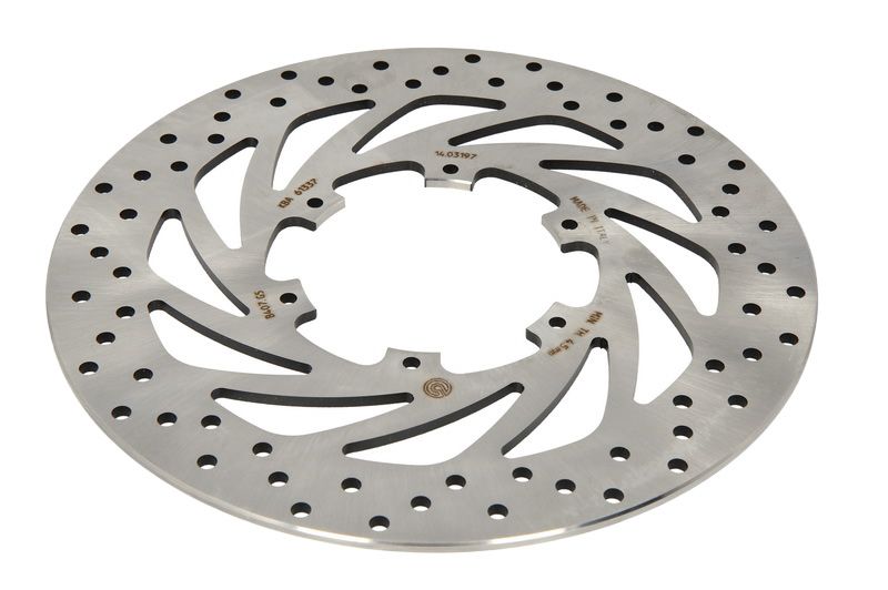 Disc frână BREMBO cantitate per ambalaj 1,0 buc., diametru 6,5 mm, diametru 105,0 mm, diametru 300,0 mm