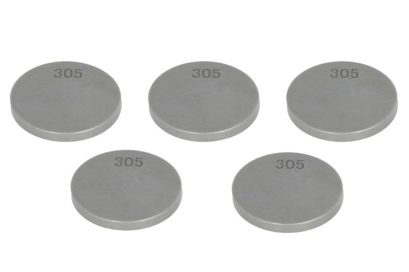 Set pastile reglaj joc supape TOURMAX · Ø25 × 3,05 mm