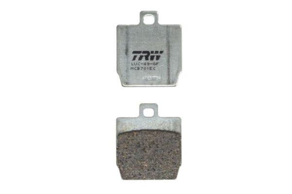 Set plăcuțe frână disc TRW înălțime 52,5 mm, lungime 45,2 mm, EC, față