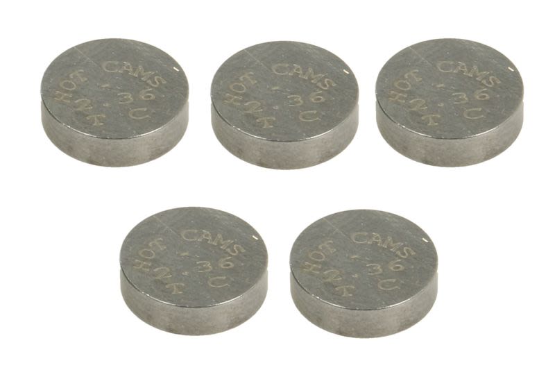 Set pastile reglaj joc supape 4 RIDE · Ø8,9 × 2,36 mm