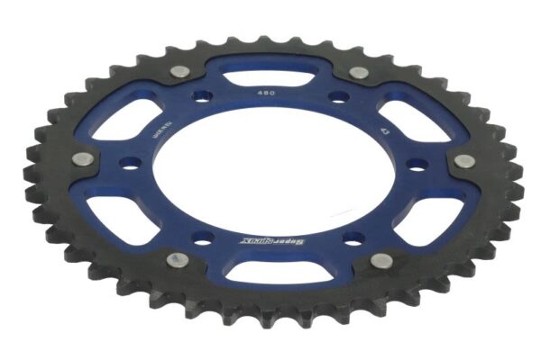 Foaie lanț SUPERSPROX spate, 43 dinți, aluminiu