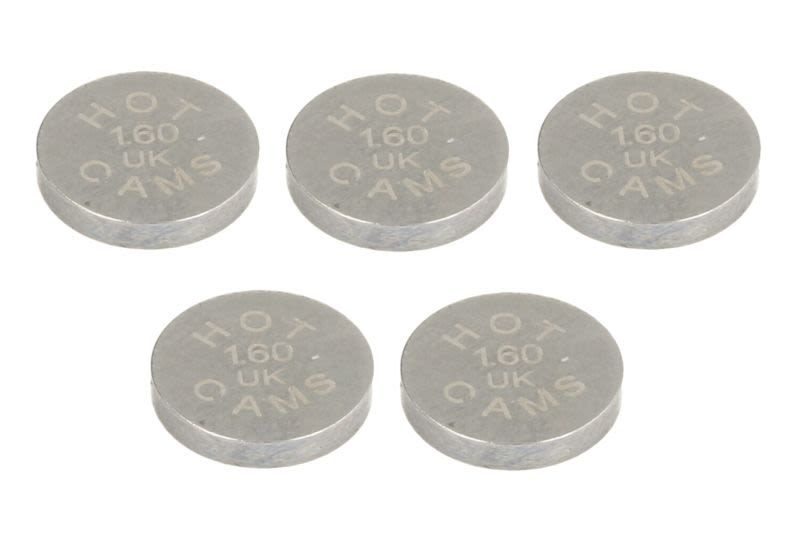 Set pastile reglaj joc supape 4 RIDE diametru 9,48 mm, tip motor 4T, grosime · Ø9,48 × 1,6 mm