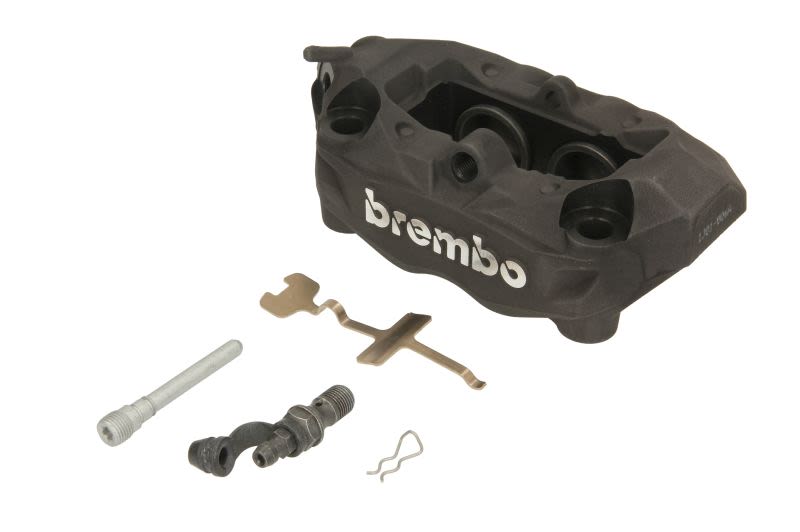 Etrier frână BREMBO față, material Aluminiu, parte de montaj Stânga