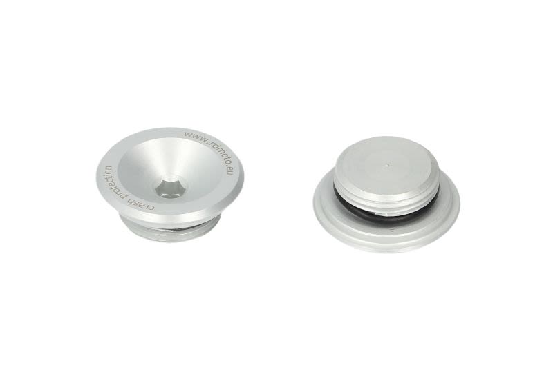 Protecție cadru RDMOTO argintiu, aluminiu