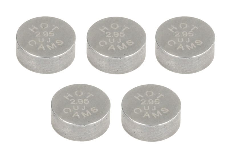 Set pastile reglaj joc supape 4 RIDE diametru 7,48 mm, tip motor 4T, grosime · Ø7,48 × 2,95 mm