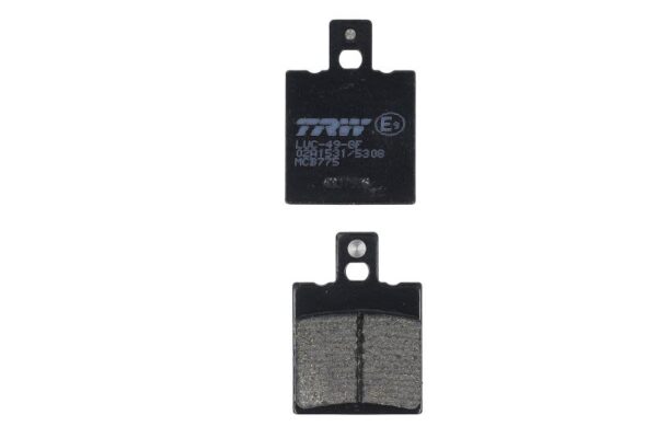 Set plăcuțe frână disc TRW înălțime 56,2 mm, lungime 39,6 mm, față, material Organic