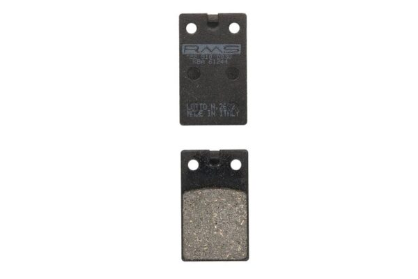 Set plăcuțe frână disc RMS înălțime 52,0 mm, lungime 31,5 mm, față, material Organic