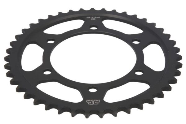 Foaie lanț JT diametru 10,5 mm, diametru 110,0 mm, culoare negru, material Oțel