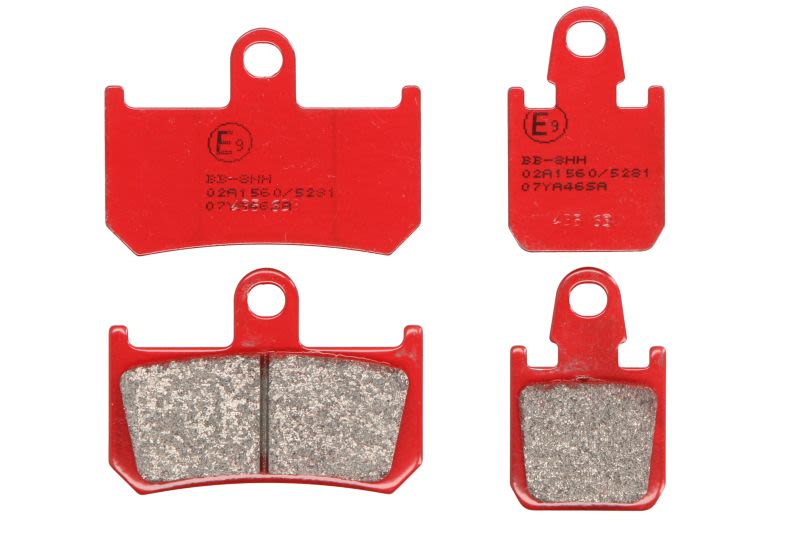 Set plăcuțe frână disc BREMBO înălțime 44,6 mm, lungime 61,6 mm, SA, față