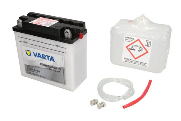 Baterie pornire VARTA 136 × 61 × 131 mm, 12 V, 5,5 Ah, 55 A, 12N5.5-3B pentru APRILIA ETX 25-650