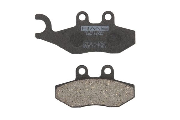 Set plăcuțe frână disc RMS înălțime 41,0 mm, lungime 97,0 mm, față, material Organic
